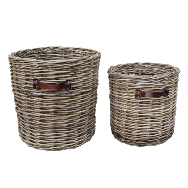 2+Piece+Wicker+Basket+Set